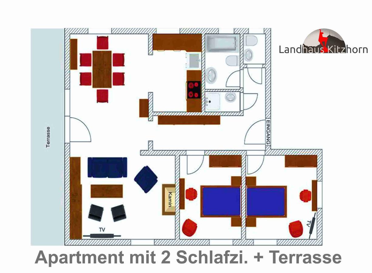 Landhaus Kitzhorn Kitzbühel Esterno foto